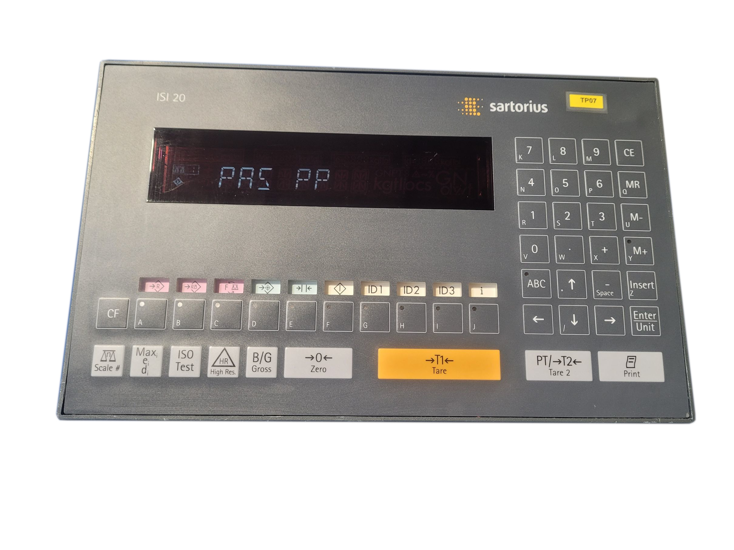 Sartorius ISI20 Platform Scale Operating Terminal