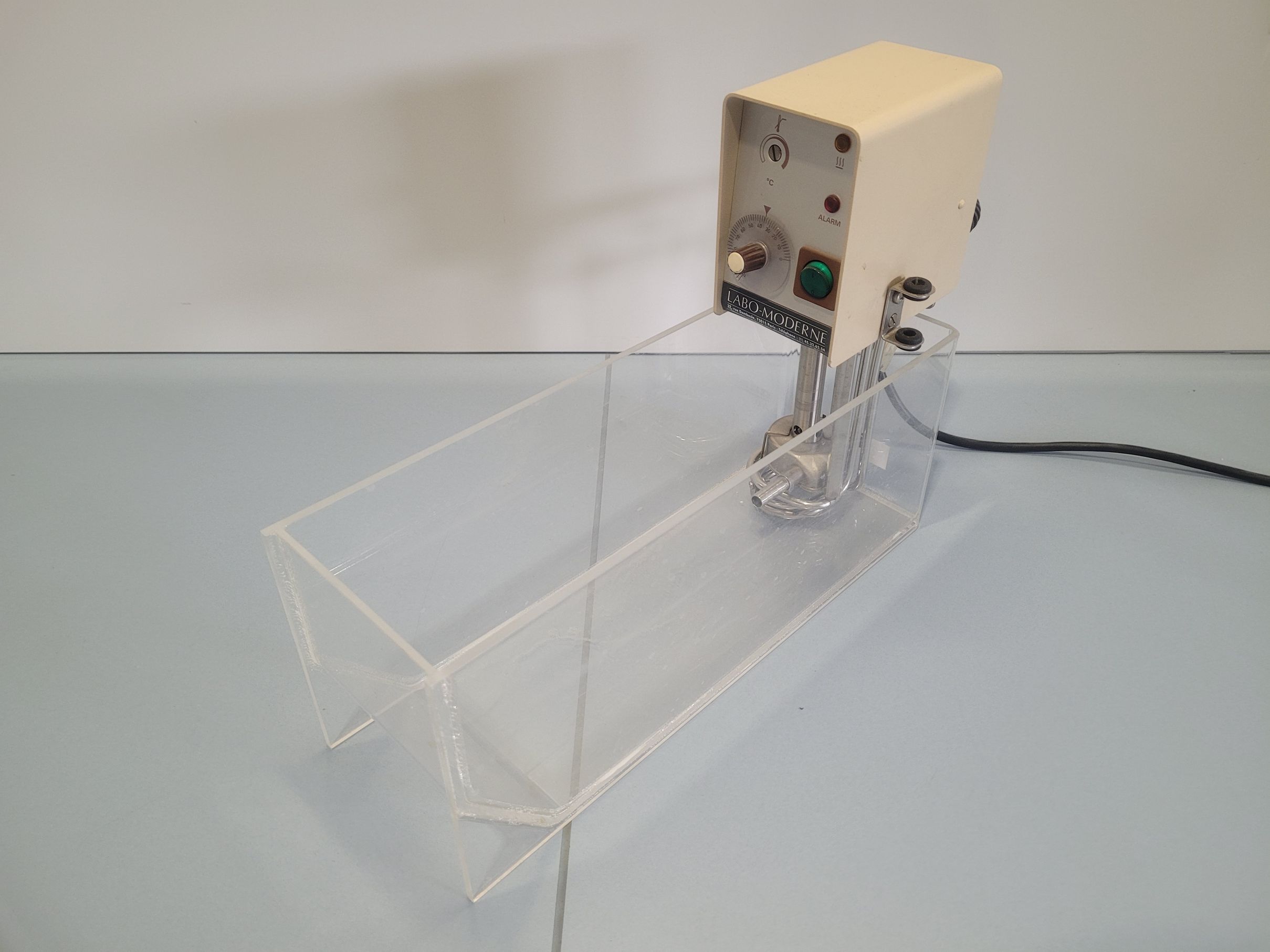 Bath thermostat with suspended immersion thermostat JULABO type EM/4