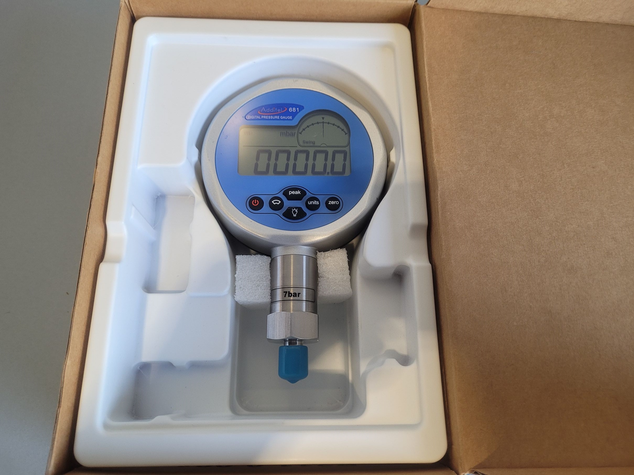 Digital Pressure Gauges Additel 681 7 Bar
