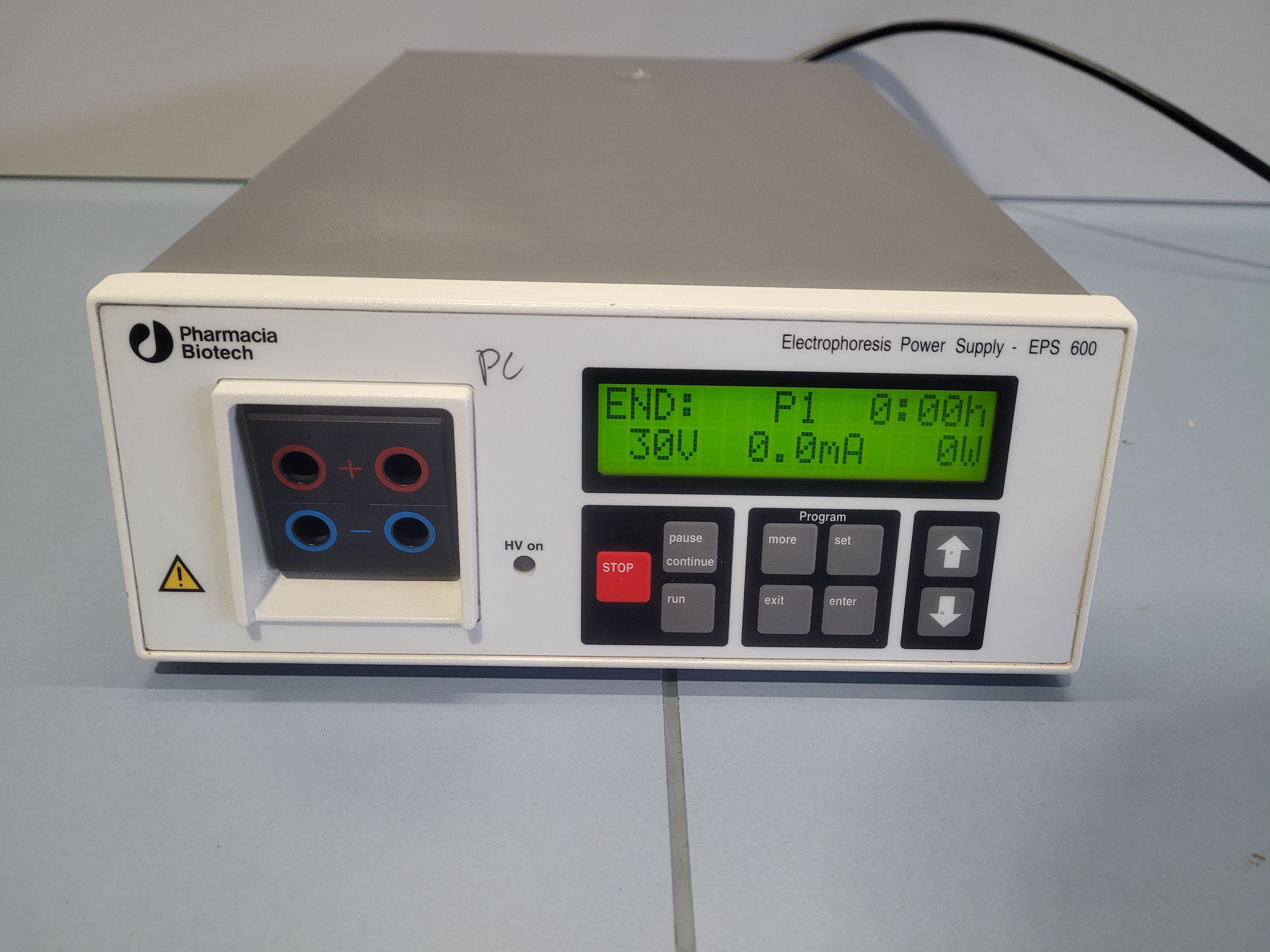 Electrophoresis EPS 600 Power Supply PHARMACIA BIOTECH