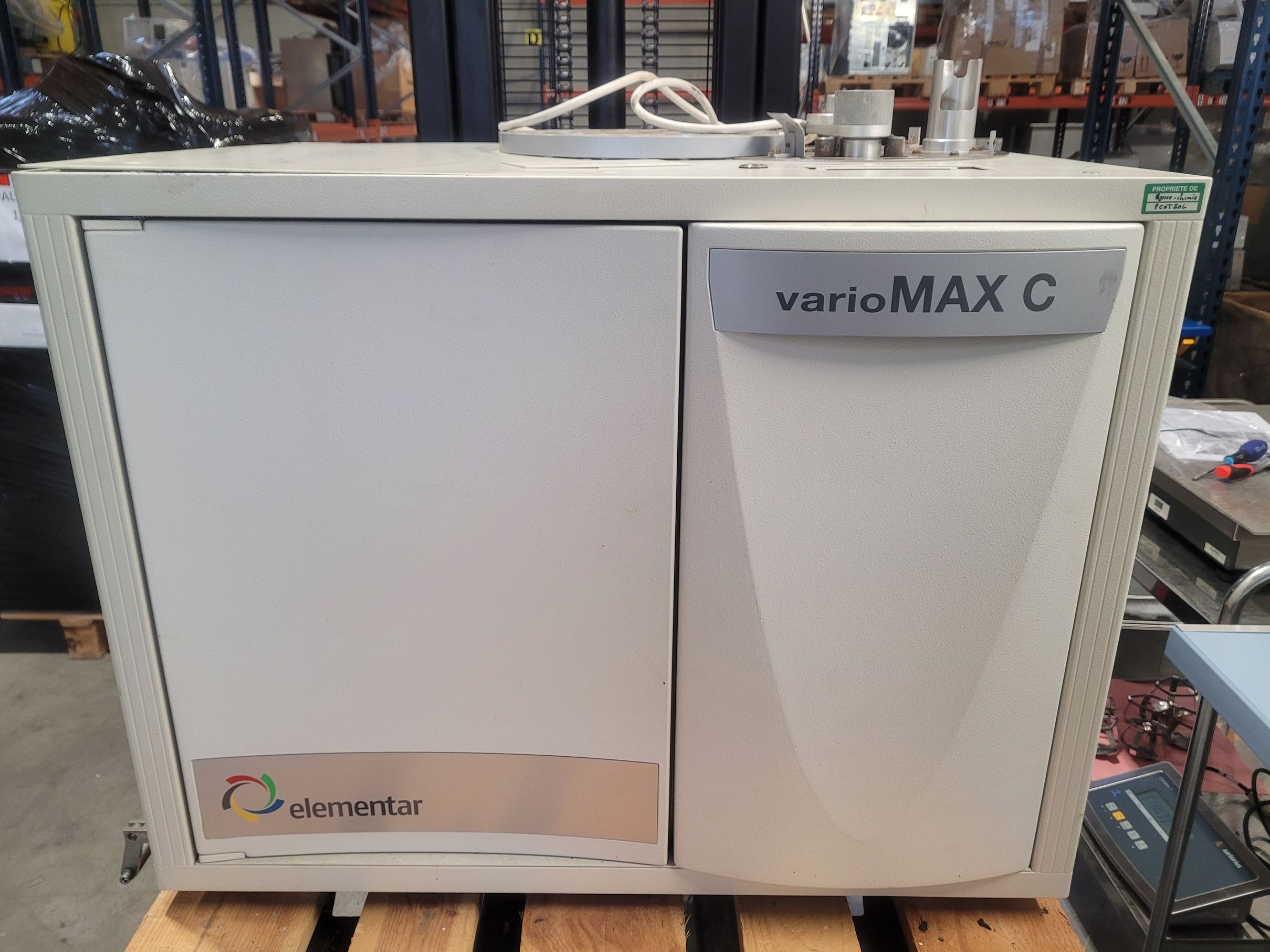 ELEMENTAR Vario Max analyzer for parts