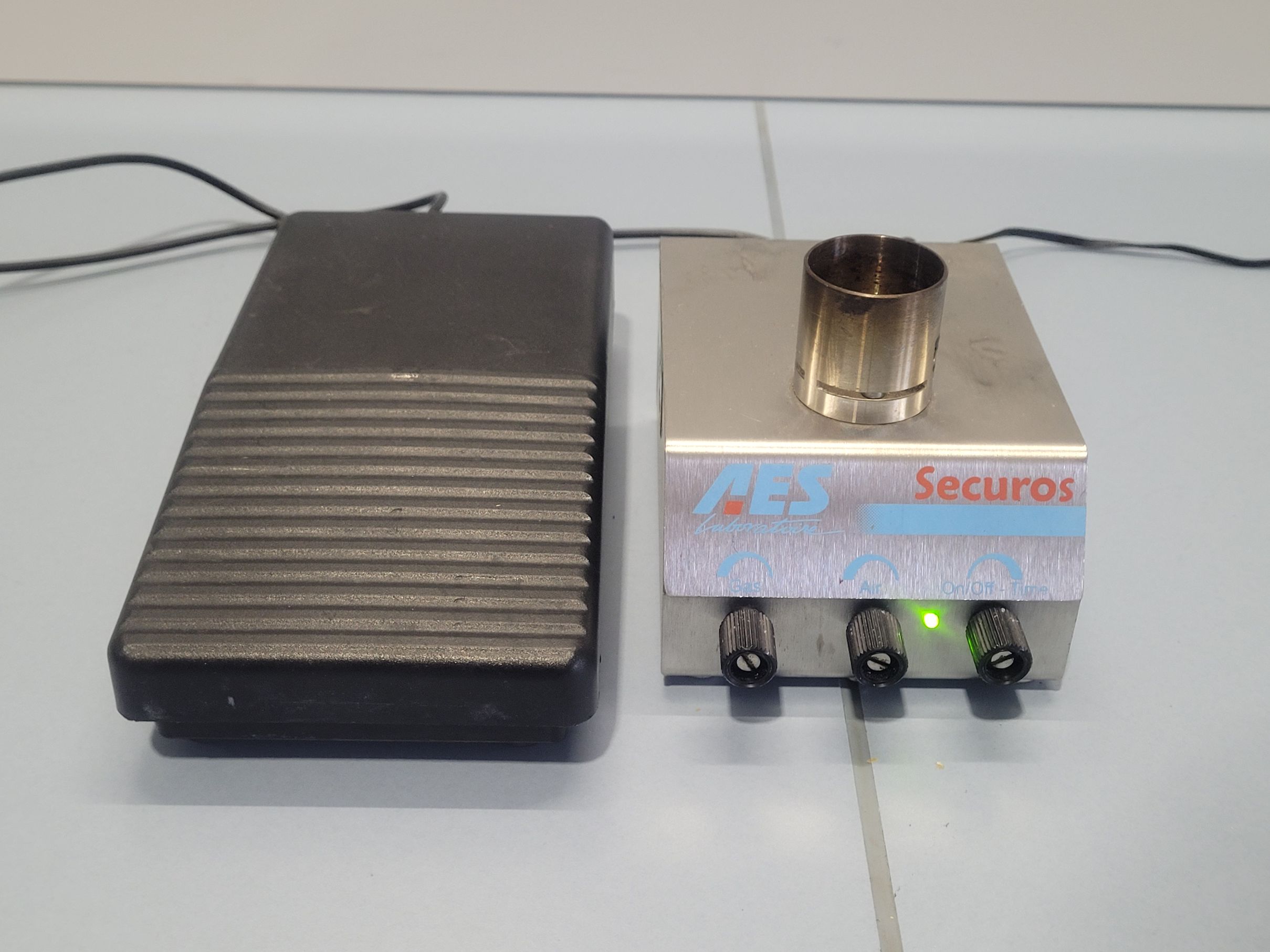 Bunsen burner AES securos + pedal