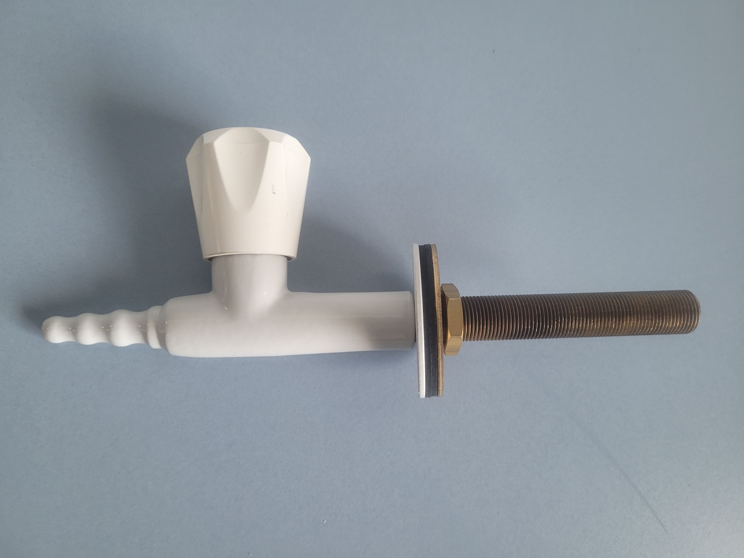 Laboratory faucet with base