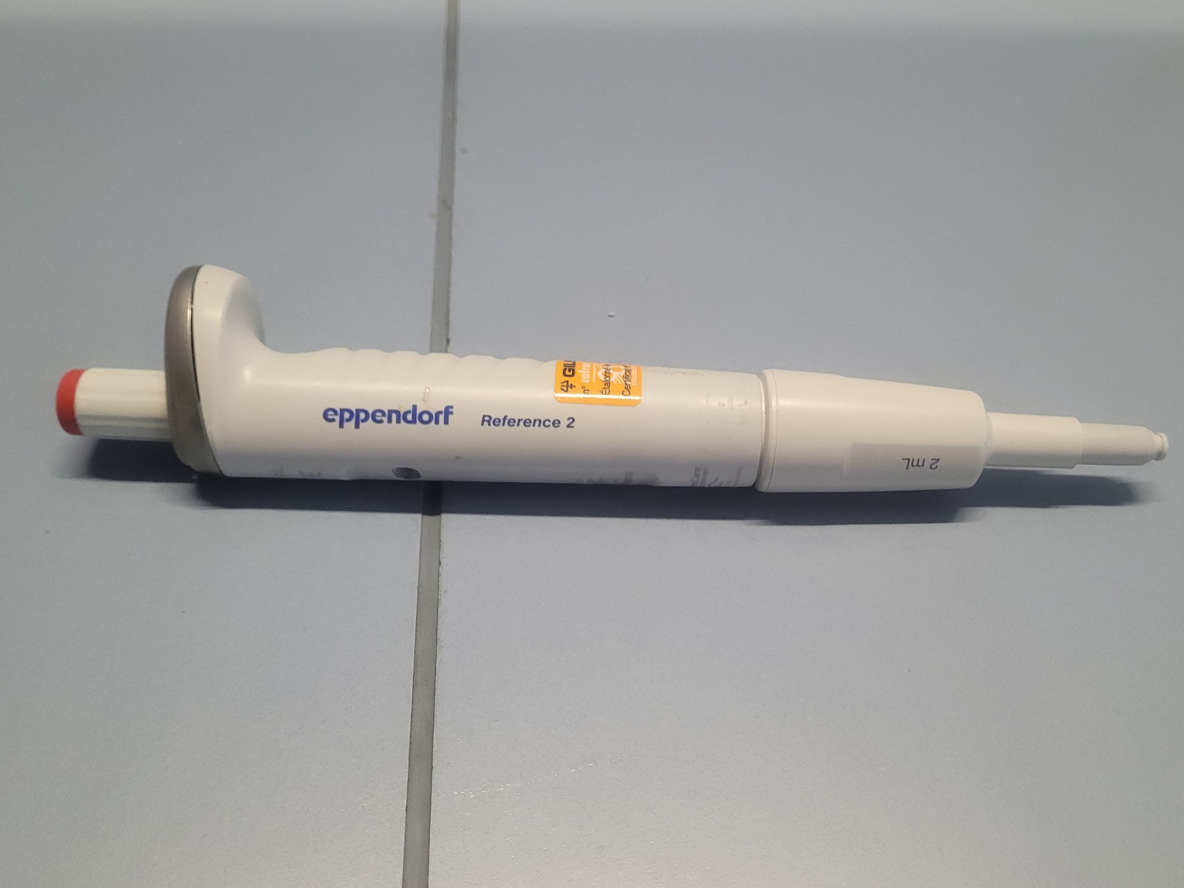 Single-channel pipette EPPENDORF Reference 2, fixed volume 2 ml