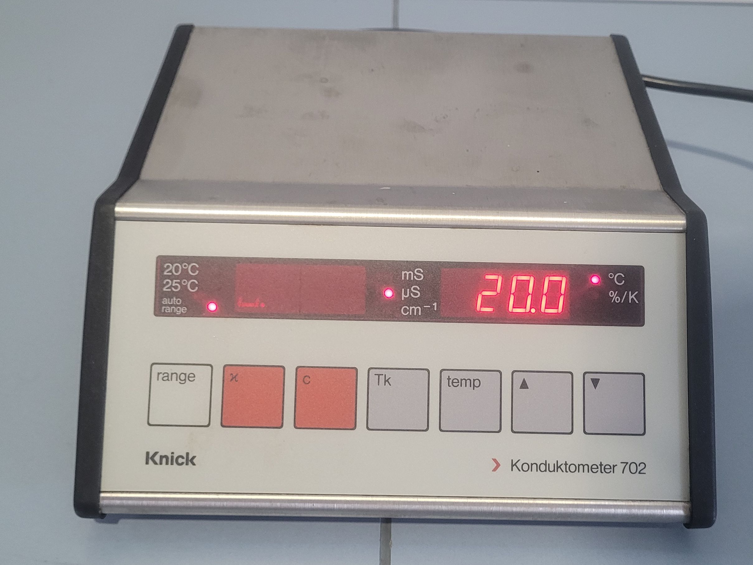 Knick Laboratory Conductivity Meter 702