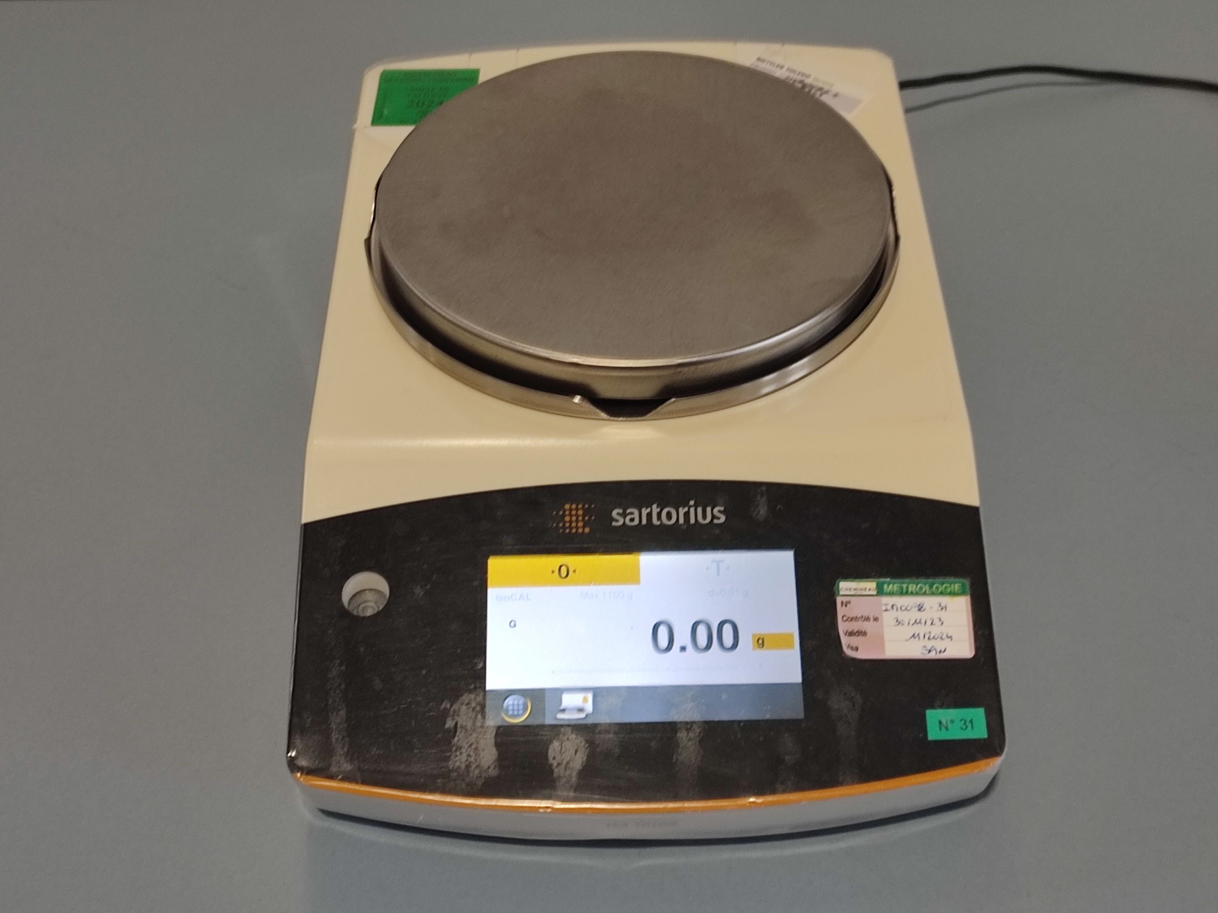 SARTORIUS QUINTIX 1102 1CFR Precision Balance 1100g / 0.01g