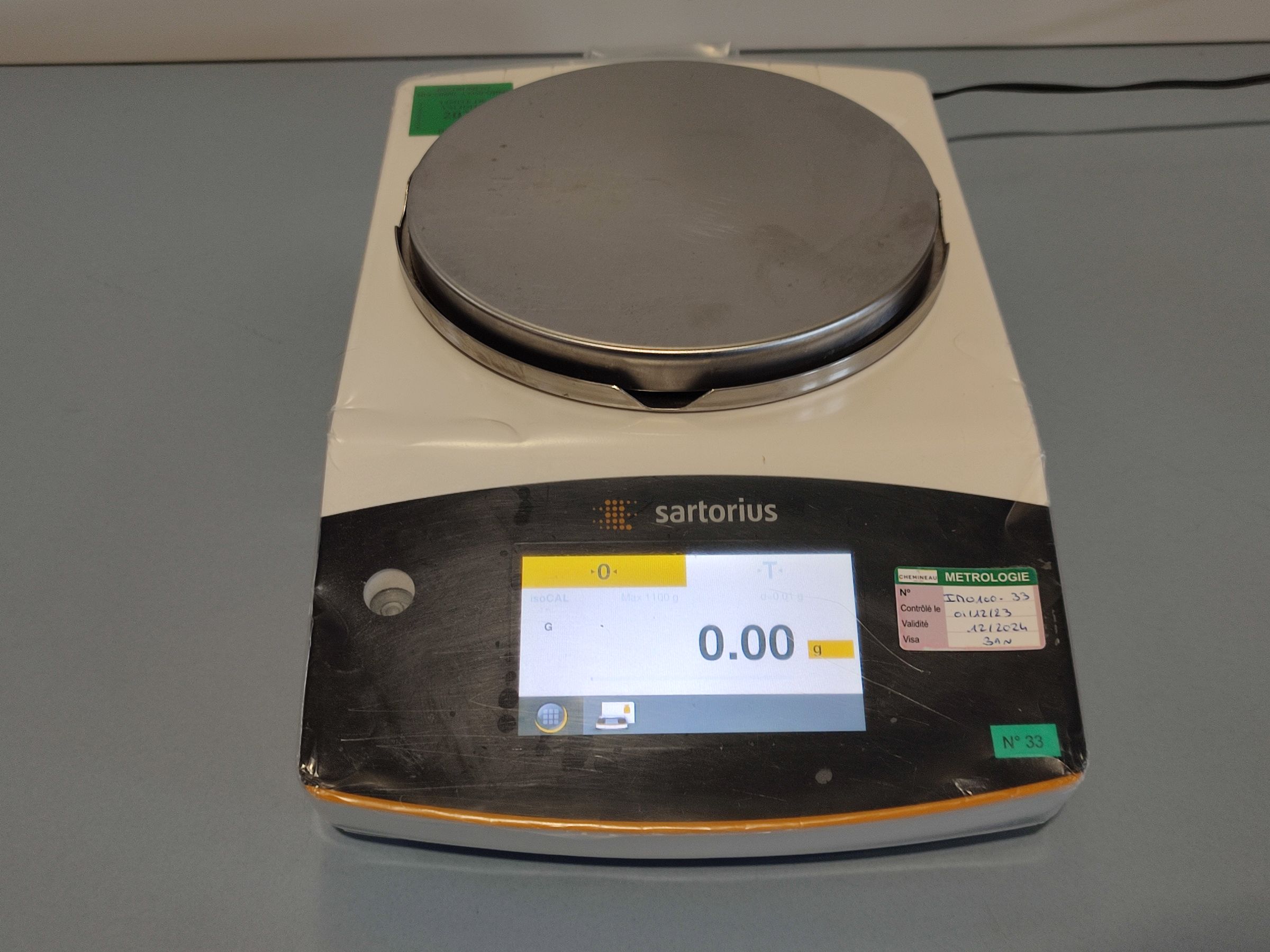 SARTORIUS QUINTIX 1102 1CFR Precision Balance 1100g / 0.01g