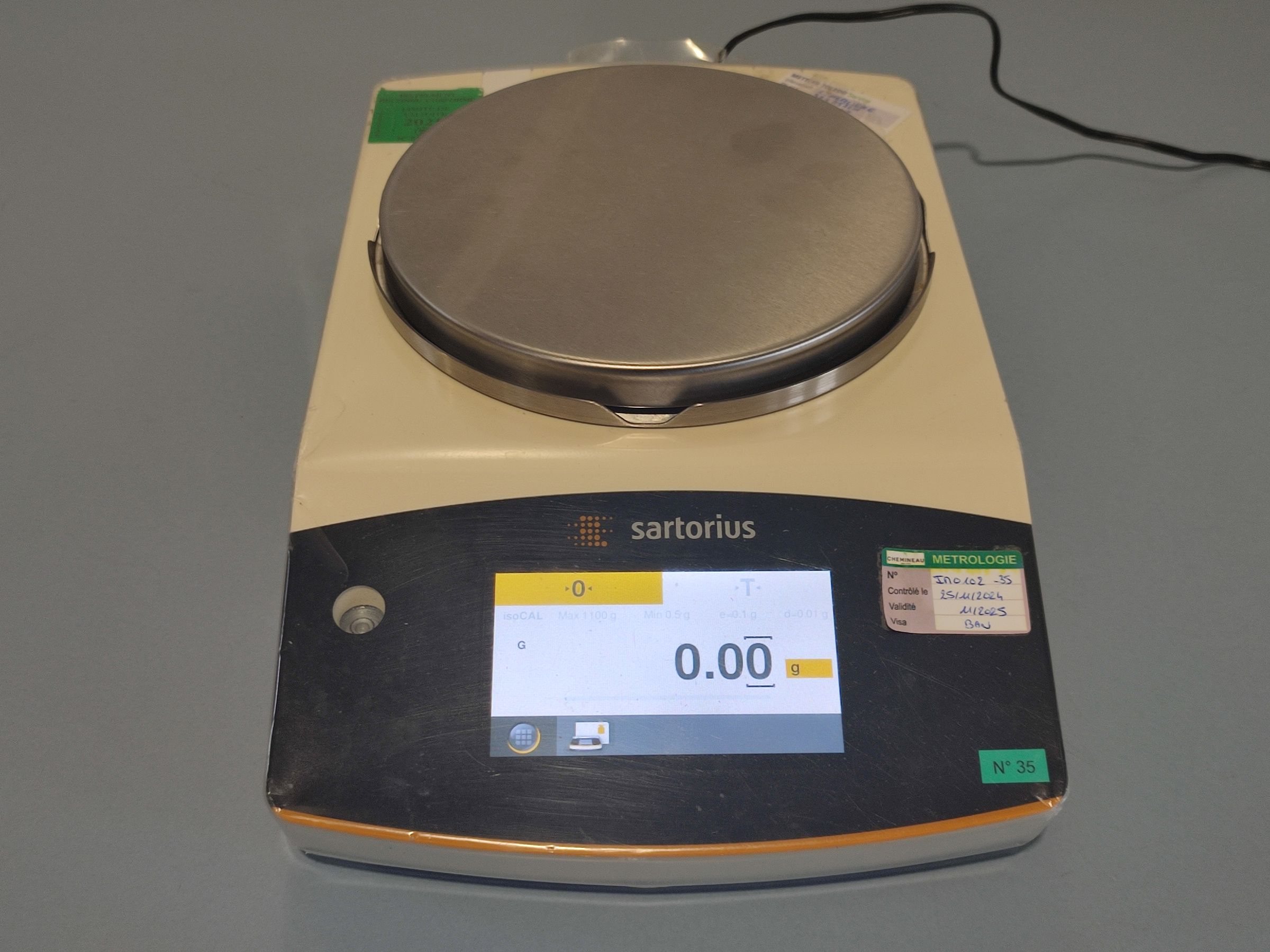 SARTORIUS QUINTIX 1102 1CFR Precision Balance 1100g / 0.01g