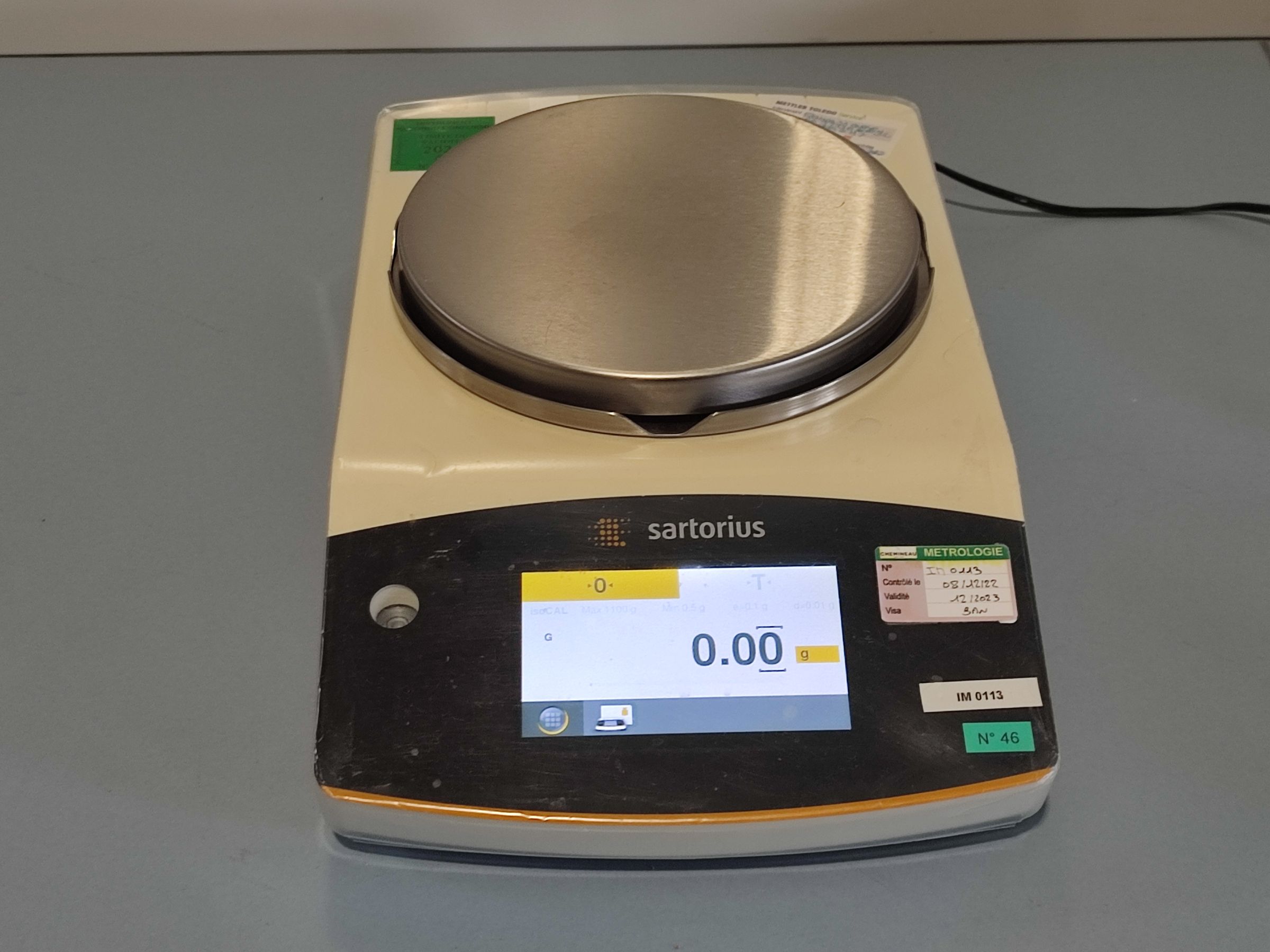 SARTORIUS QUINTIX 1102 1CFR Precision Balance 1100g / 0.01g