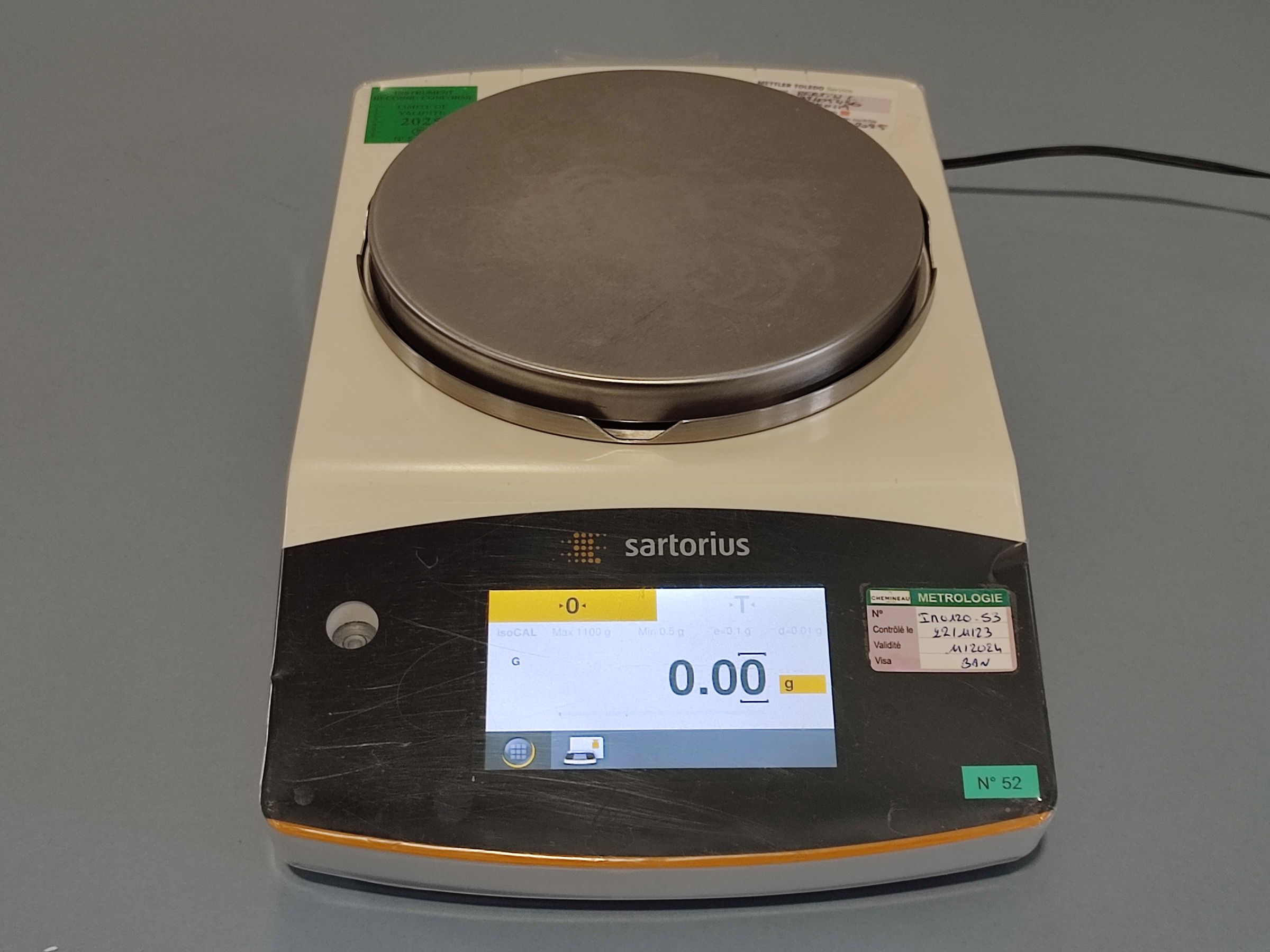 SARTORIUS QUINTIX 1102 1CFR Precision Balance 1100g / 0.01g