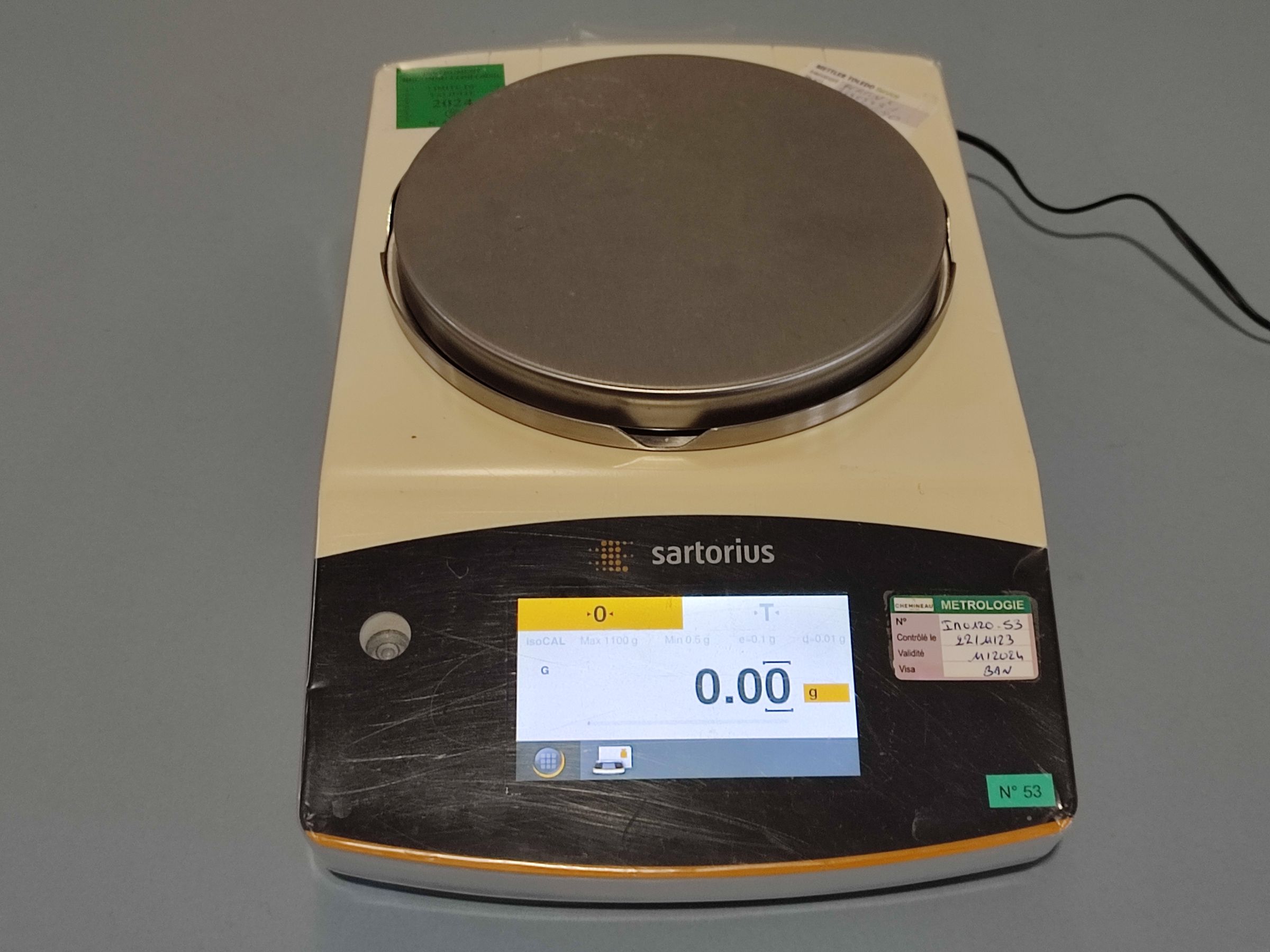 SARTORIUS QUINTIX 1102 1CFR Precision Balance 1100g / 0.01g