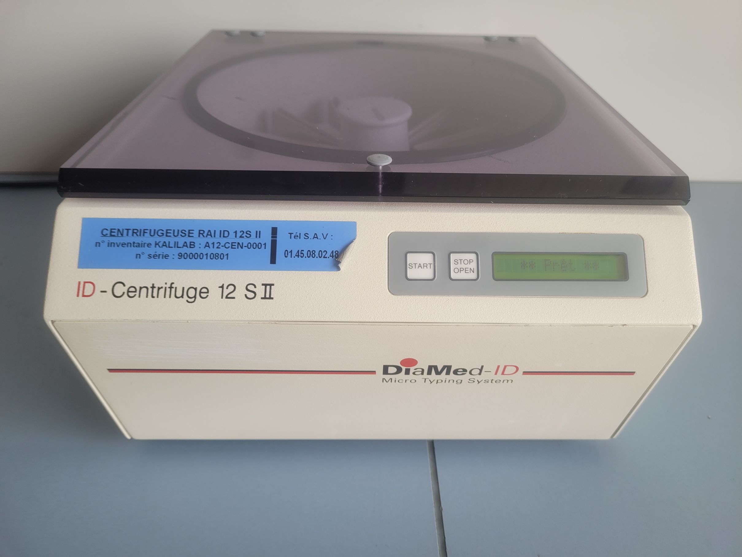 ID DIAMED id-centrifuge 12 S II Centrifuge