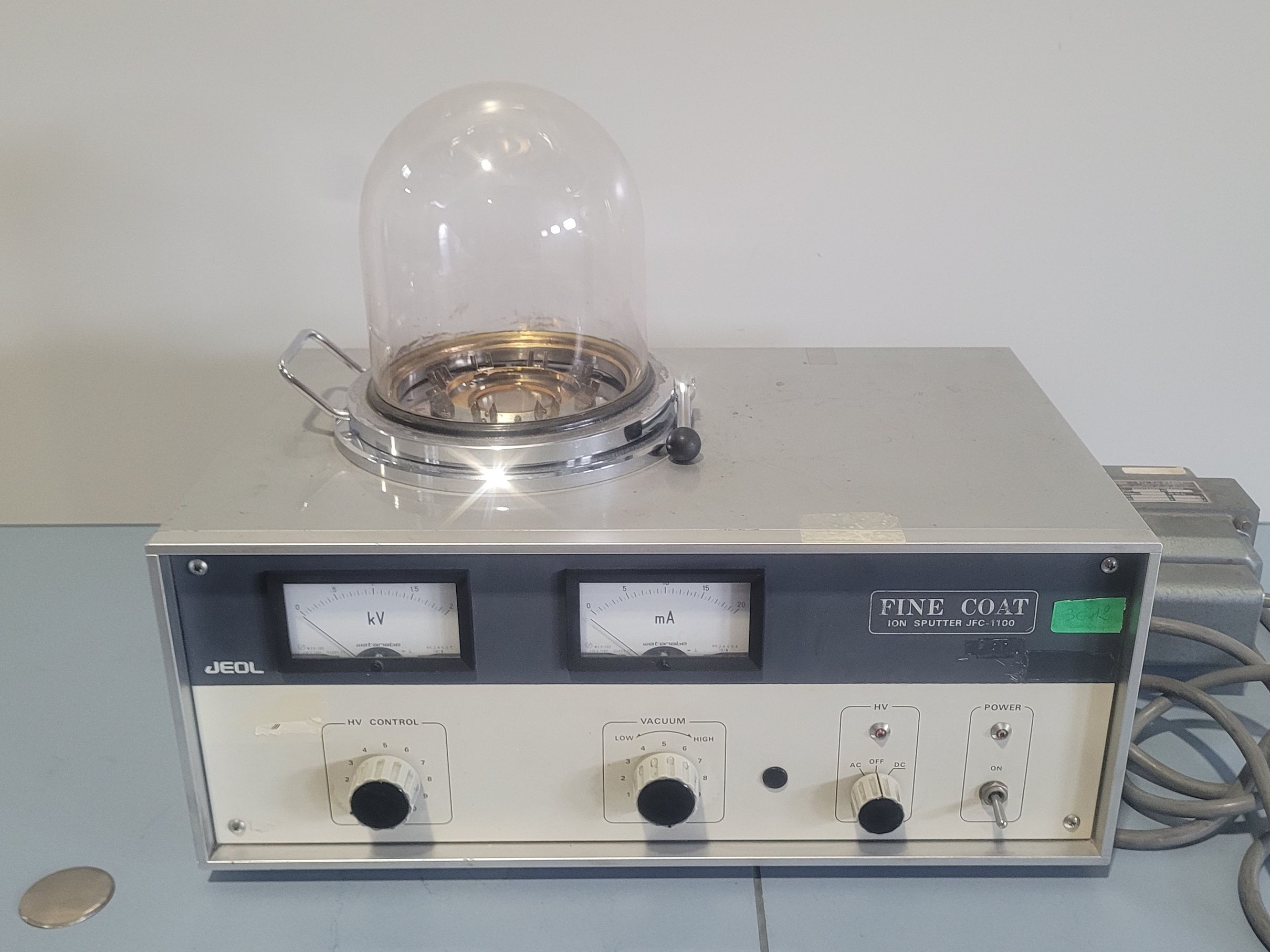 JEOL JFC 1100 FINE COAT Ion sputter