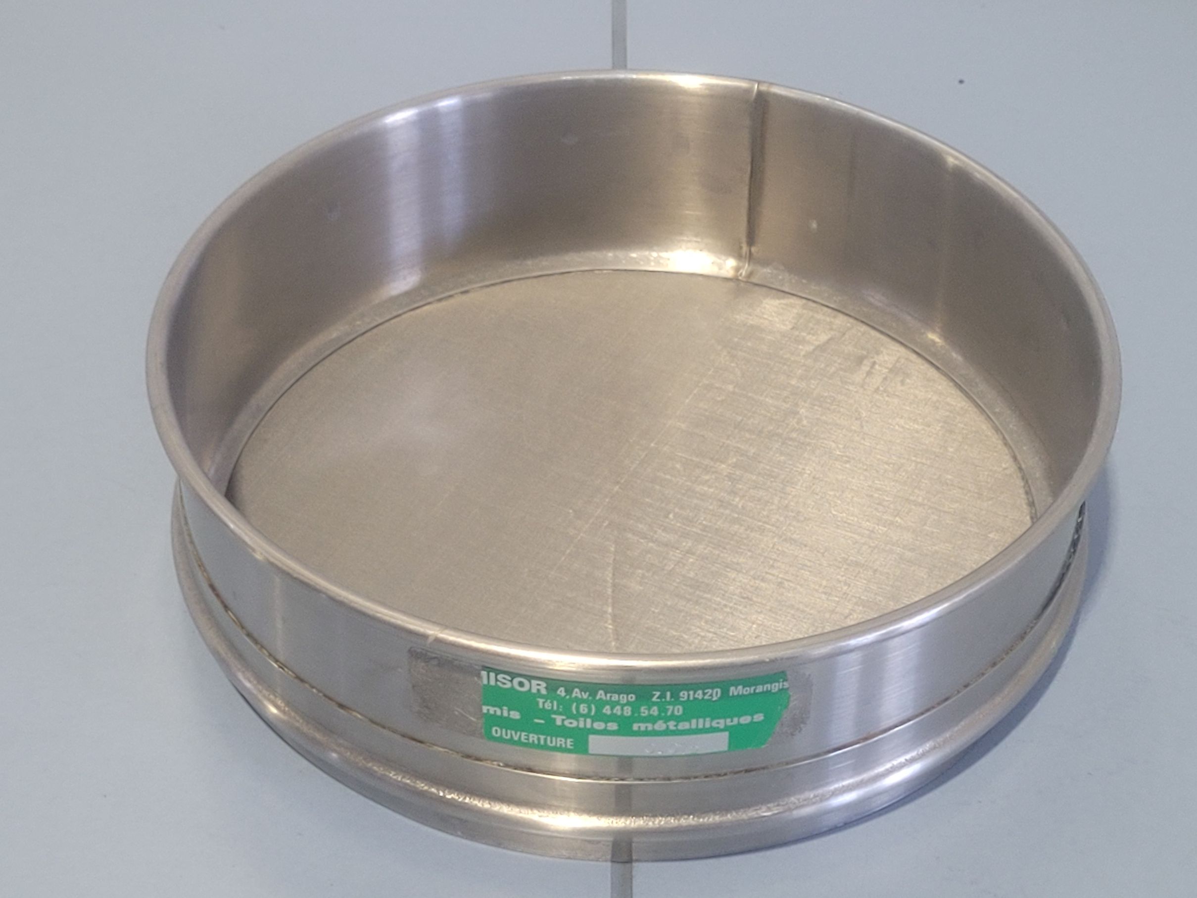 RETSCH Stainless Steel Test Sieve 200x50mm - 75 µm (0.075mm)