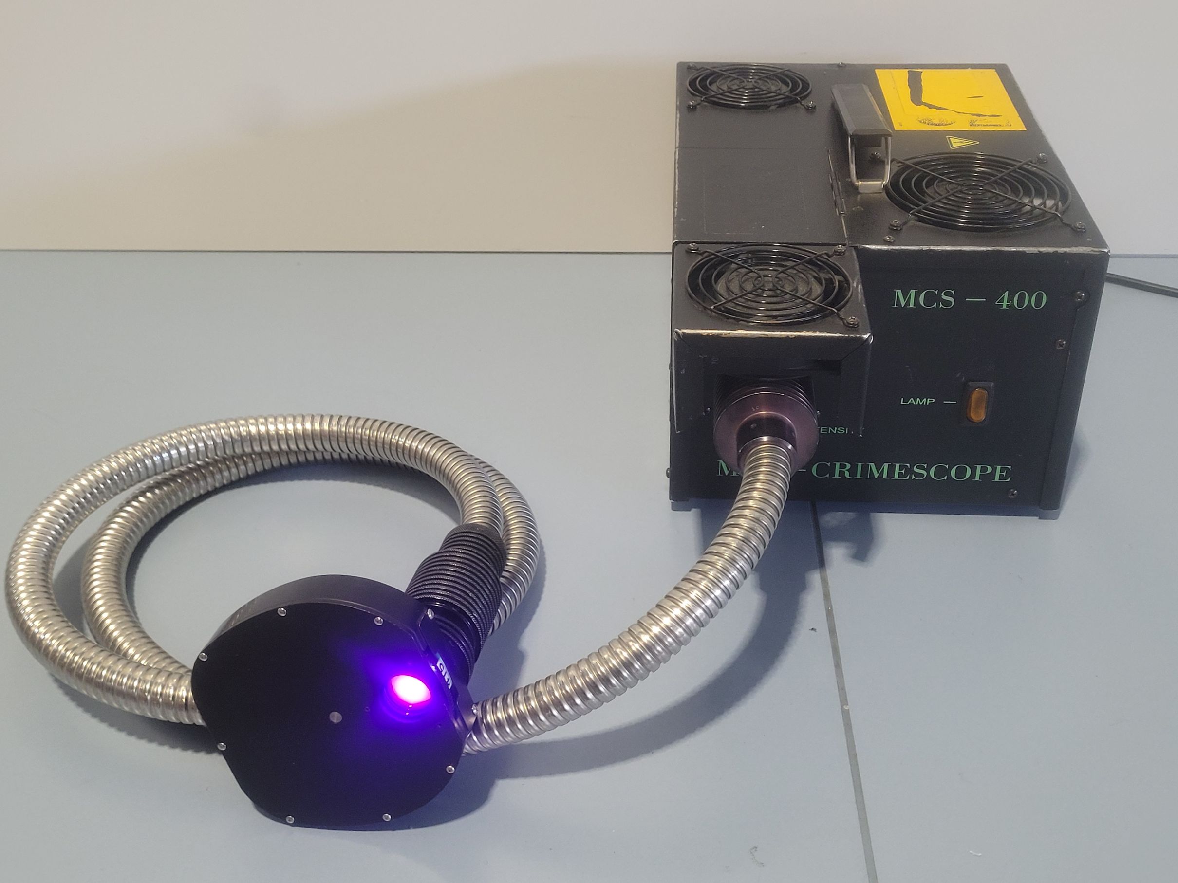 HORIBA/EDISON MCS-400 Mini Crimescope Forensic Light Source MC-400CE