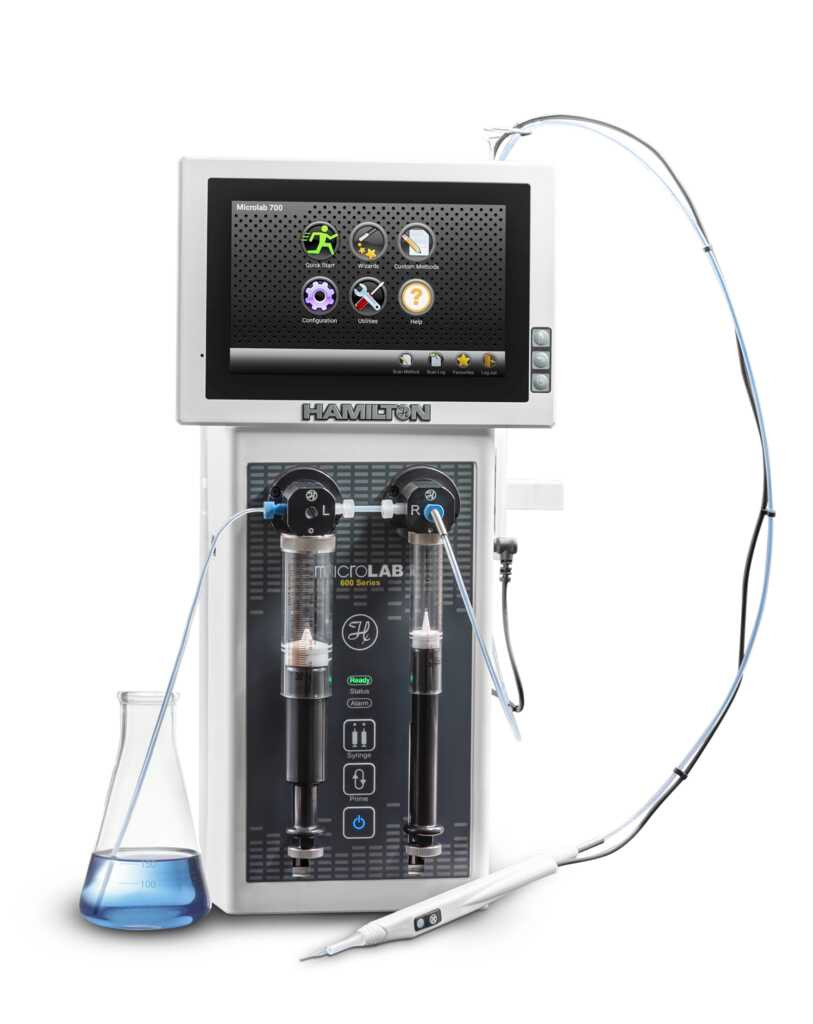 HAMILTON MICROLAB 715-DIL 600 Series Syringe Dispenser