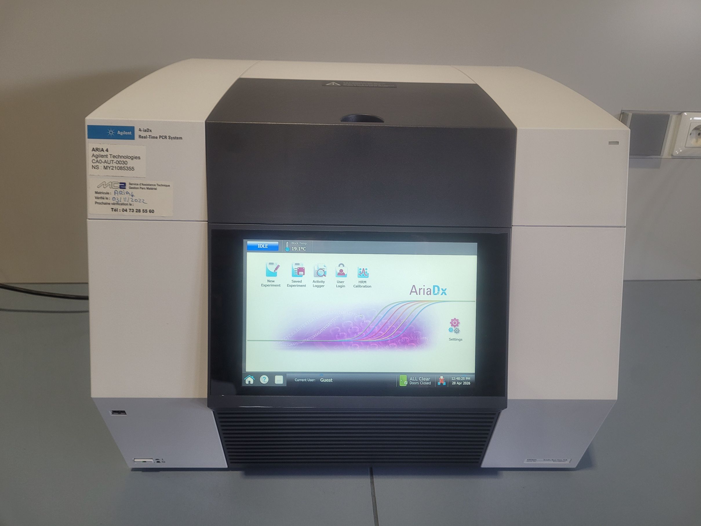Agilent AriaDx Real Time PCR Instrument Thermal cycler K8930AA
