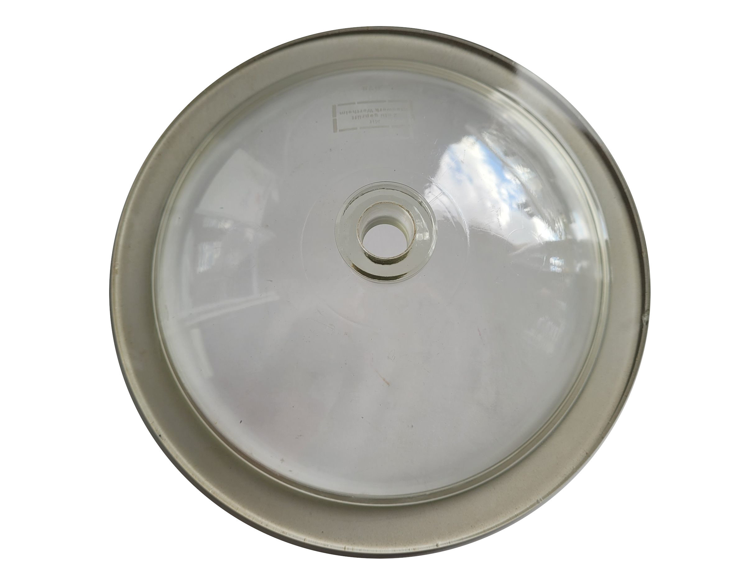 Tube lid for glass desiccator Ø 250 mm