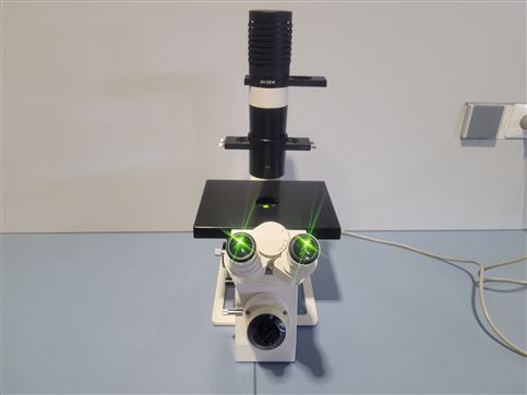 ZEISS TELAVAL 31 inverted transmitted light microscope