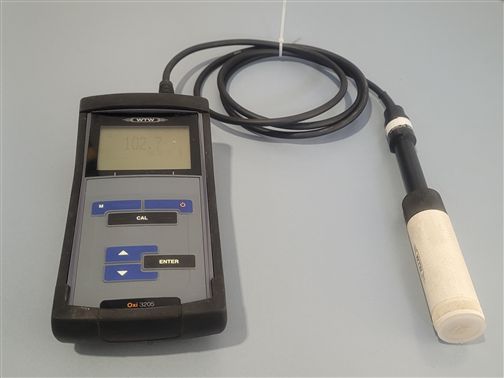 WTW OXI 3205 portable oximeter + Cellox 325 probe