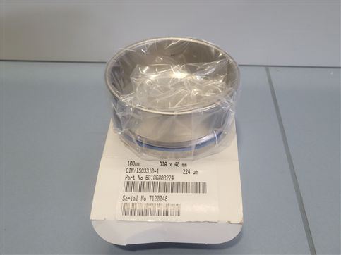 RETSCH stainless steel test sieve 100x40mm - 224 μm