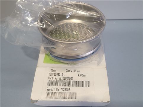 RETSCH stainless steel test sieve 100x40mm - 4mm