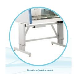 Base adjustable in height by THERMO SCIENTIFIC electrical control for Heraguard ECO 1.2 horizontal flow hood, width 120cm