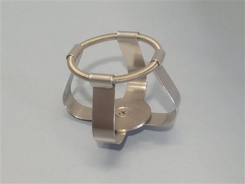 stainless steel clamp / clamp for stirring platform - 50 ml Erlenmeyer