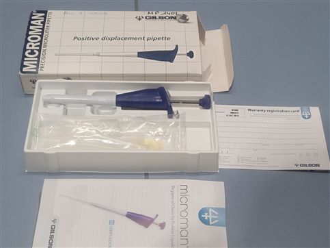 Gilson Microman M1000 Positive Displacement Pipette 100 to 1000 μL