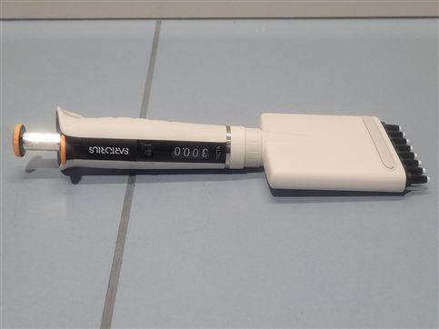 SARTORIUS BIOHIT 8-channel mechanical pipette - 30 to 300 μl