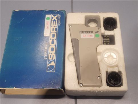 Adjustable repeater pipette SOCOREX Stepper 411
