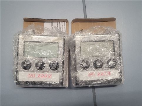 set of 2 digital timers 100 min IHM 0706CA - Counter / Down counter - Metal front