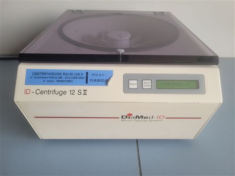 ID DIAMED id-centrifuge 12 S II Centrifuge