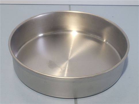 Collection bottom for sieve diameter 200 mm Height 50 mm RETSCH