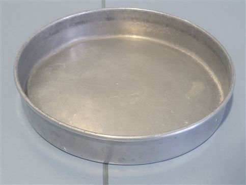 Collection bottom for sieve diameter 200 mm Height 25 mm RETSCH