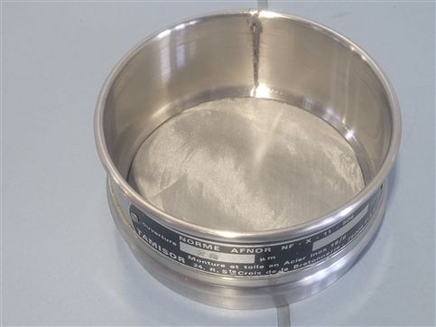 RETSCH 100x40mm Stainless Steel Test Sieve - 20 µm