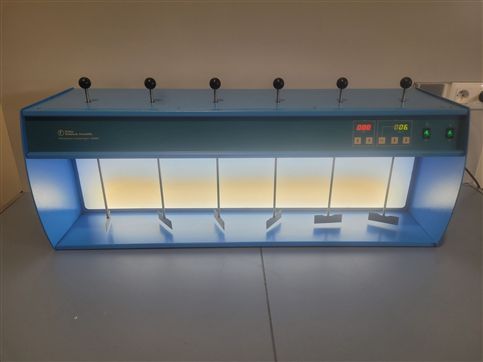 VELP JLT6 Digital Flocculator / FISHER BIOBLOK SCIENTIFIC 10409 - 6 positions