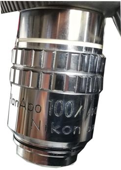 Plan APO 100x/1.40na Oil 160 objective for microscope
